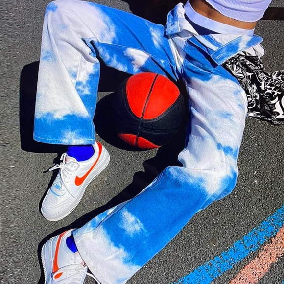 NWT Empty Soda Sky High Sly High Waisted Pants - Picture 1 of 9